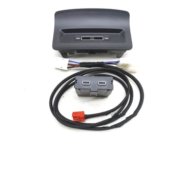 OEM USB-адаптер для крепления разъема Type-C на заднем сиденье для Skoda Kodiaq Karoq GT
