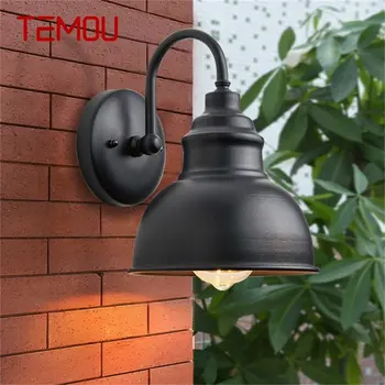 · Уличный настенный светильник TEMOU, классические светодиодные бра, Водонепроницаемая IP65 лампа для дома, виллы на крыльце