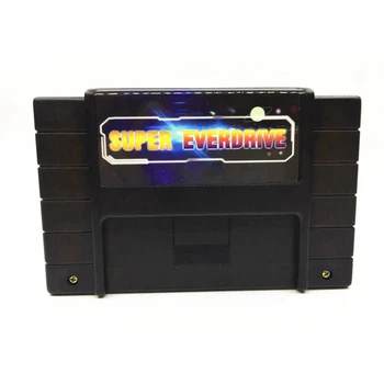 Игровая карта JABS Super 800 in 1 Pro Remix Для 16-битной Игровой Консоли SNES Картридж Super EverDrive, Черный