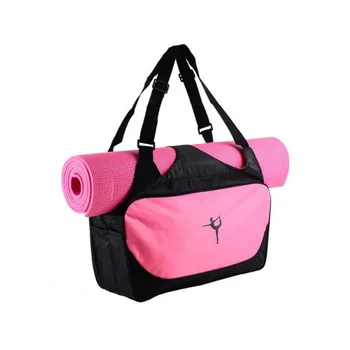 Качественная многофункциональная водонепроницаемая сумка для йоги для гимнастического коврика нейлоновый рюкзак для переноски на плечо сумка для коврика для йоги Пилатес без коврика для йоги