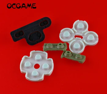 5 компл./лот Токопроводящие клейкие резиновые накладки для клавиш Playstation 3, контроллеры PS3, кнопки, запасные части для OCGAME