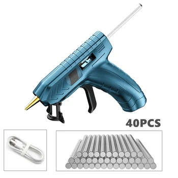Комплекты термоклеевых пистолетов с USB-аккумулятором 3,6 В, термоклеевые пистолеты с клеевой палочкой для поделок, инструменты для ремонта ручной работы