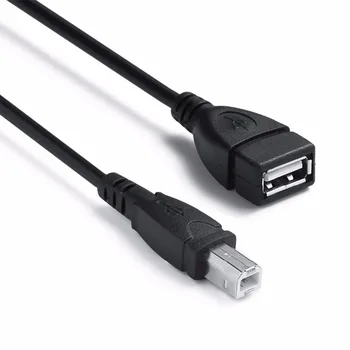 Адаптер USB AF-BM Кабель USB 2.0 A Женский- USB B мужской кабель для удлинителя принтера Соединительные кабели