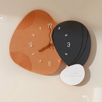Минималистичный Дизайн настенных часов Бесшумные Кварцевые Классические Настенные часы для спальни Эстетичный Роскошный дизайн Wandklok Room Decorarion GXR45XP
