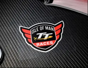 Светоотражающие наклейки Isle Of Man TT Races Manx T / T Tourist Trophy Наклейки на мотоциклетный шлем Виниловые для Superbike ATV