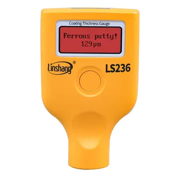 LS236 проверка толщины автомобильной краски Толщиномер покрытия Тестер Измерительные приборы Измерительное устройство