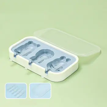 Коробка для льда ручной работы без бисфенола А, форма для приготовления мороженого, кухонные принадлежности