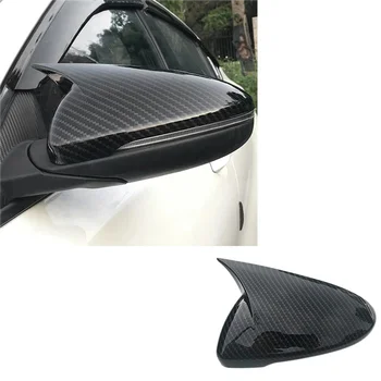 Накладка на зеркало заднего вида для Kia Forte K3 Cerato 2019-2022 Зеркальные Модифицированные рожки, наклейки в виде ракушки, колпачки для стайлинга автомобилей