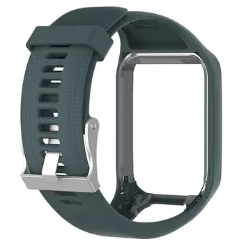 Для TomTom 2 3 Runner Spark Music Силиконовый ремешок для часов Браслет Smartwatch Аксессуары с мягким ремешком