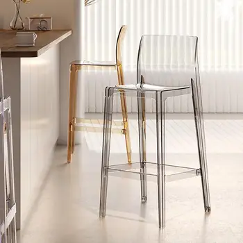 Пластиковый стул для столовой, Кухня, ресторан, Скандинавский Креативный стул, Современный Дизайнерский набор мебели для дома MAYYH