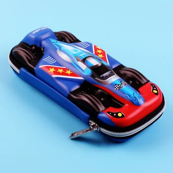 Супер Крутые пеналы для 3D гоночных автомобилей, водонепроницаемый EVA, высококачественный держатель для карандашей, Подарок для мальчика, Канцелярские принадлежности для студентов