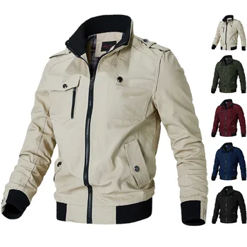 2023 Мужская Повседневная куртка с водонепроницаемой подставкой, Тонкая военная куртка, Мужские уличные Тактические походные спортивные куртки, Мужские Большие размеры M-4XL