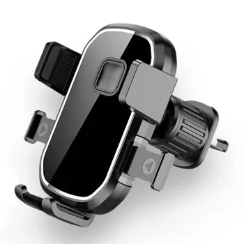 Универсальный автомобильный держатель для воздухоотвода Навигация с поворотом на 360 Градусов Держатель GPS Автомобильный зажим для выпуска воздуха Кронштейн для телефона Поддержка iPhone Samsung