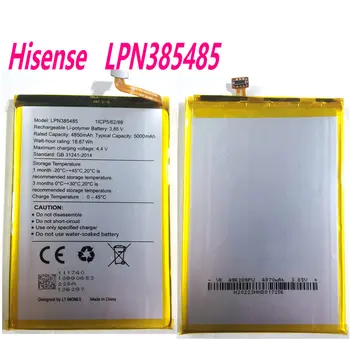 Совершенно Новый Аккумулятор Мобильного телефона Hisense LPN385485 для Замены 3,85 В 4850 мАч 18.67 Втч