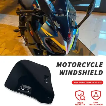 250 SR 300 SR Новый Мотоцикл Лобовое Стекло Ветрозащитный Экран Для CFMOTO 250SR 300SR 2020-2021 Черный ABS Ветрозащитный Пластик