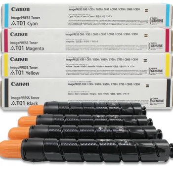 1 шт. совместимый цветной тонер-картридж для копировального аппарата T01 T01 для Canon imagePRESS C600 C650 C700 C750 C800 C710 C910