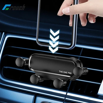 Автомобильный держатель для телефона Gravity, подставка для мобильного телефона в автомобиле, GPS, крепление на вентиляционное отверстие для iPhone 13 12 Pro Samsung Xiaomi