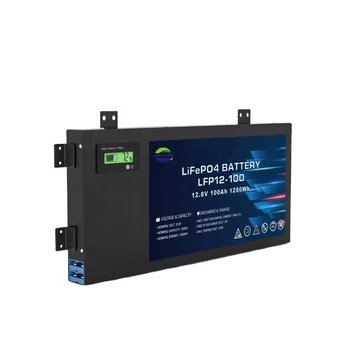 Глубокую цикла аккумуляторная 12.8 в 100Ач 120ач 150ah для БМС в 200ah LiFePO4 батарея 12V 100ah литий батарея РВ