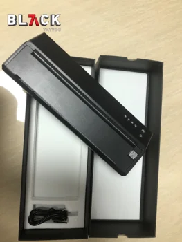 Черный 7 A4 Портативный многофункциональный Bluetooth Мобильный термопринтер для татуировки USB Bluetooth бумага для переноса текста Изображения Prin