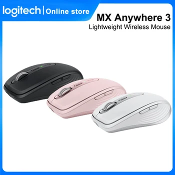 Оригинальная беспроводная мышь Logitech MX Anywhere 3 4000DPI MagSpeed SmartShift Bluetooth Офисные мыши для Windows macOS