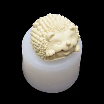 3D Животные Силиконовые формы Формы для литья из смолы Лев Ежик Формы из эпоксидной смолы Силиконовые Инструменты для изготовления ювелирных изделий