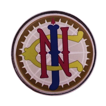 Брошь с логотипом компании, эмблема фильма 