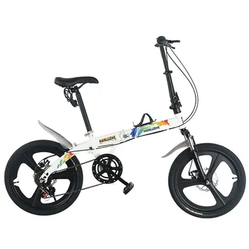 Складной велосипед с регулируемой скоростью, небольшого масштаба, без установки, портативный, заменитель, горный велосипед, новый образец