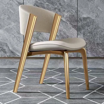 Легкая роскошная мебель высокого класса, Влагостойкий Прочный обеденный стул, удобные стулья для сидячего образа жизни, не уставшие стулья для столовой