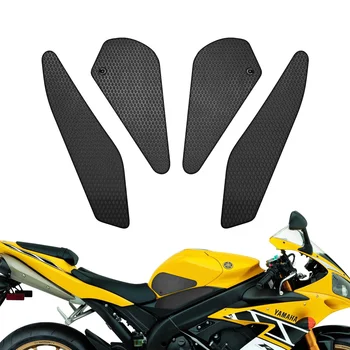Тяговая накладка на бак мотоцикла, противоскользящая наклейка, газовый коленный захват, протектор для Yamaha YZF R1 2004 2005 2006