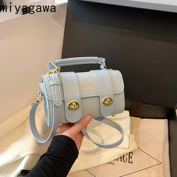 Miyagawa 2023, модная маленькая сумка, Женские сумки, Новые сумки через плечо, Корейские ручные Повседневные Корейские сумки через плечо, сумки