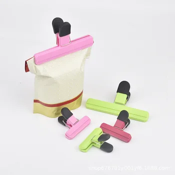 Креативный уплотнительный зажим цветной пластиковый зажим уплотнительный зажим прочный зажим для консервирования продуктов зажим для пакета для закусок влагостойкий зажим-герметик