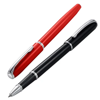Классический дизайн, высококачественная цельнометаллическая фирменная шариковая ручка-роллер, Офисная ручка для деловых мужчин, Пишущая ручка