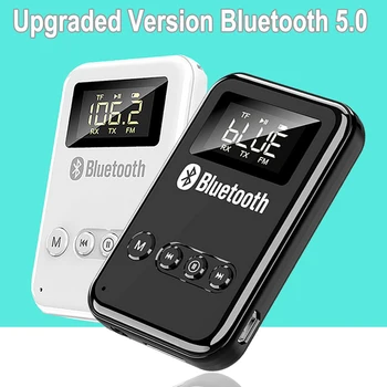 JINSERTA Bluetooth 5,0 Приемник TF Автомобильные MP3-Плееры Стерео Музыка FM-Передатчик AUX Адаптер для Наушников Динамики Комплект Громкой Связи